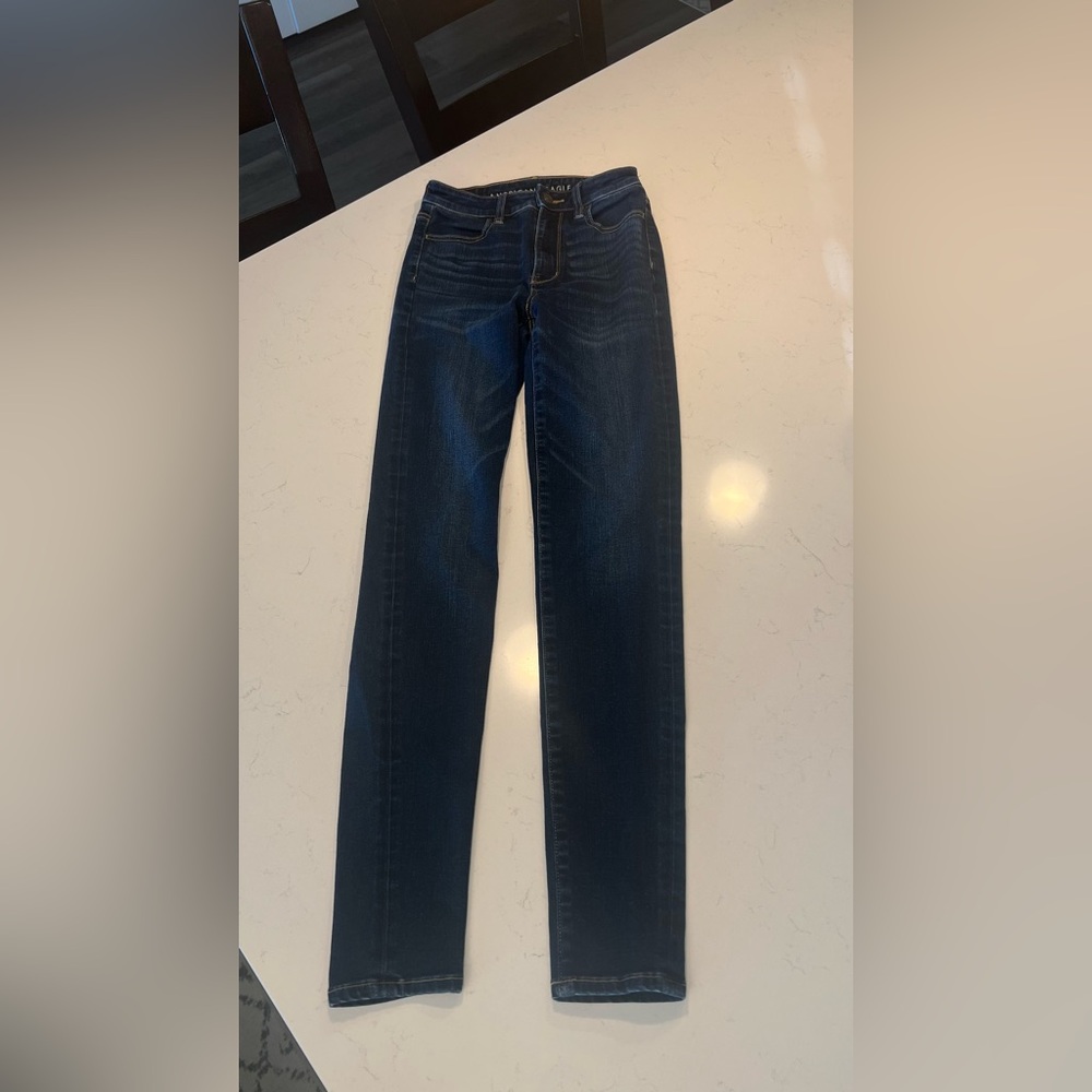 American Eagle High Rise Jeggings size 0 Long